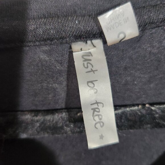 New Year New Day New Goals Black Womens T-Shirt By Just Be Free Size S - Picture 2 of 15